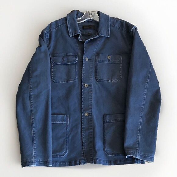 John Varvatos Star USA Gerald Chore Denim Jacket Regular Fit Size L
